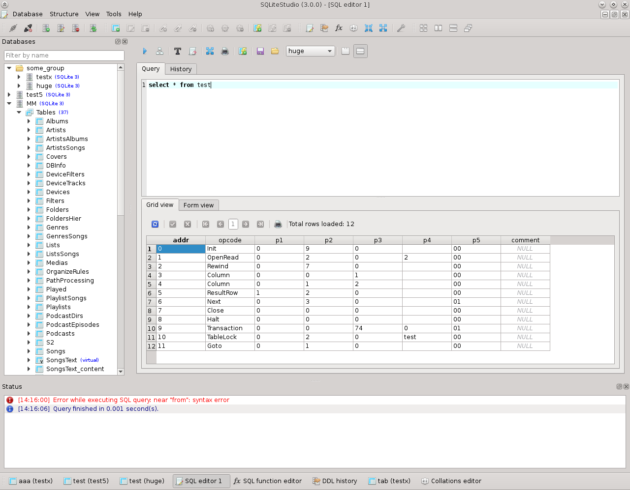 sqlitestudio create table from csv